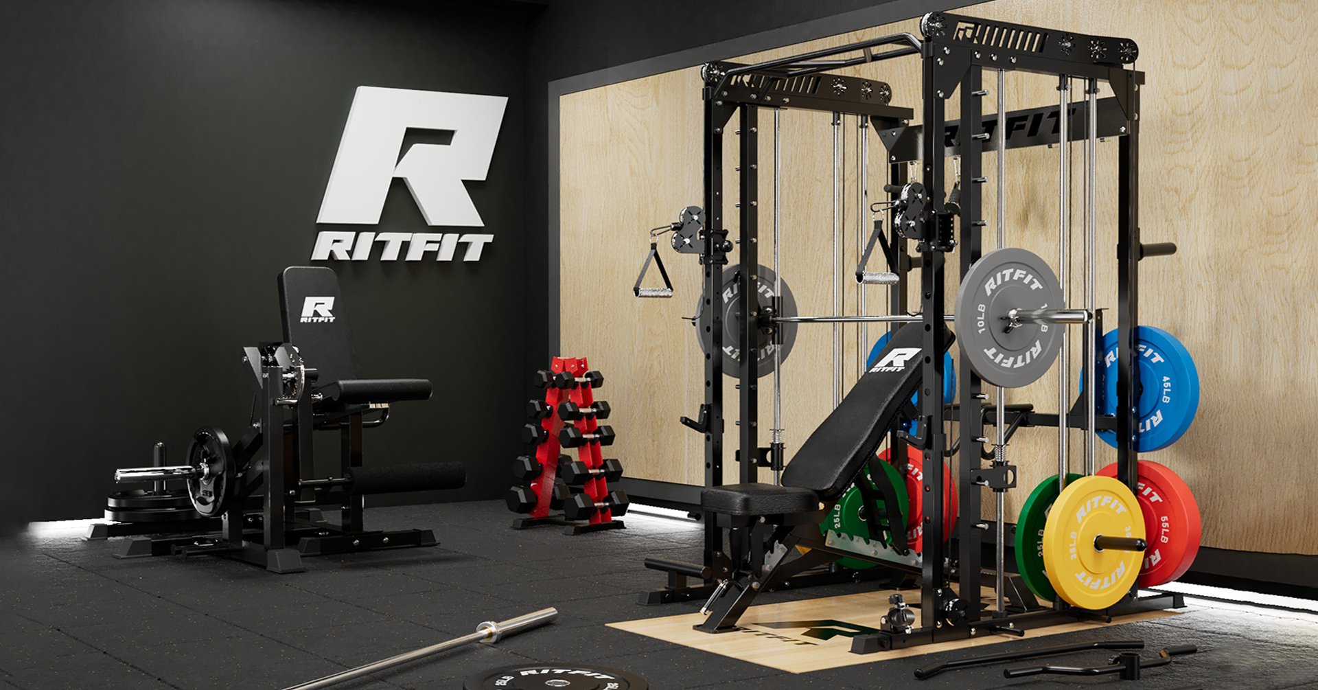 The RitFit M1 PRO Smith Machine Home Gym Review: The Stability And Motivation For Every Mom Hoping To Get Stronger