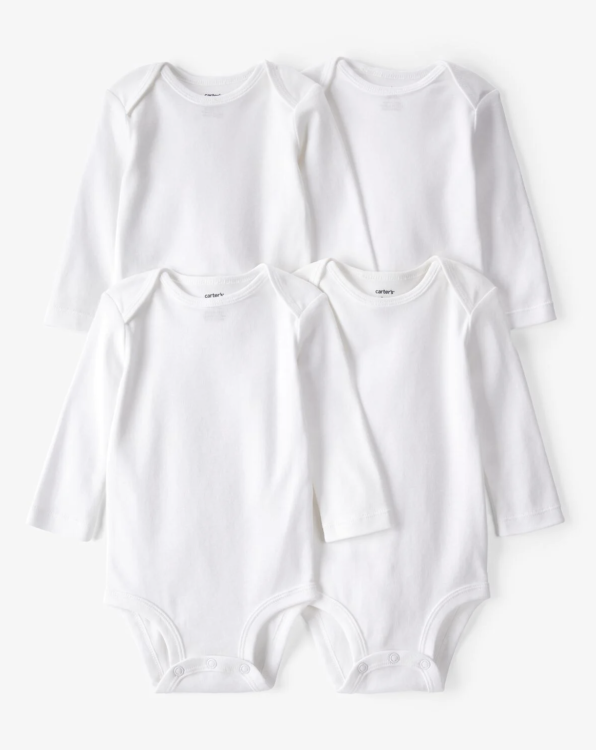 Carter's long-sleeve onesies