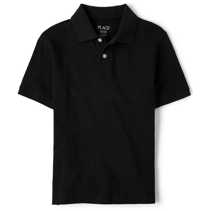 The Children's Place Boys' Uniform Short Sleeve Pique Polo