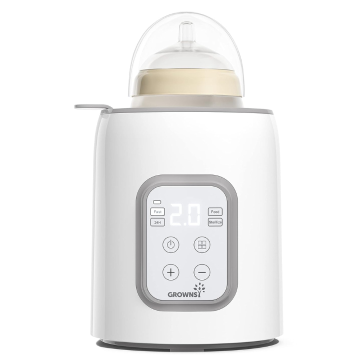 GROWNSY 8-in-1 Fast Baby Milk Warmer