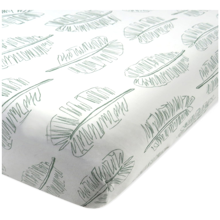 HonestBaby Unisex Baby Fitted Crib Sheet