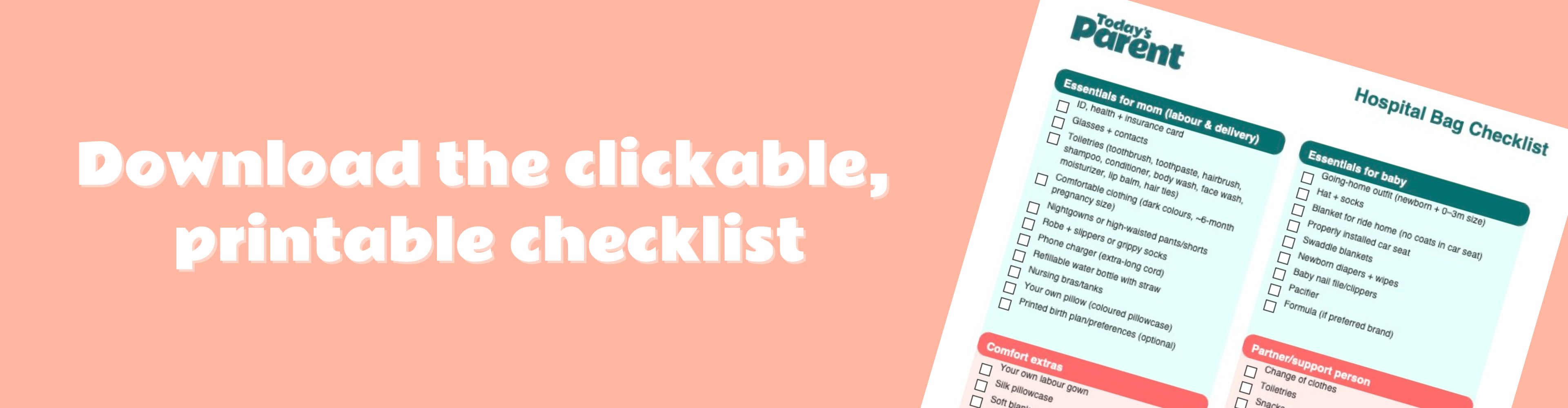 Your No-Regret Hospital Bag Packing List For Birth Day