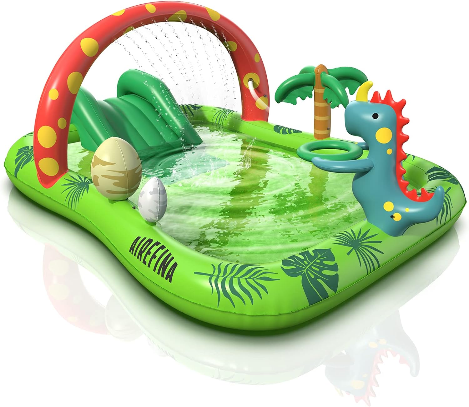 Airefina Dino Planet Inflatable Play Center