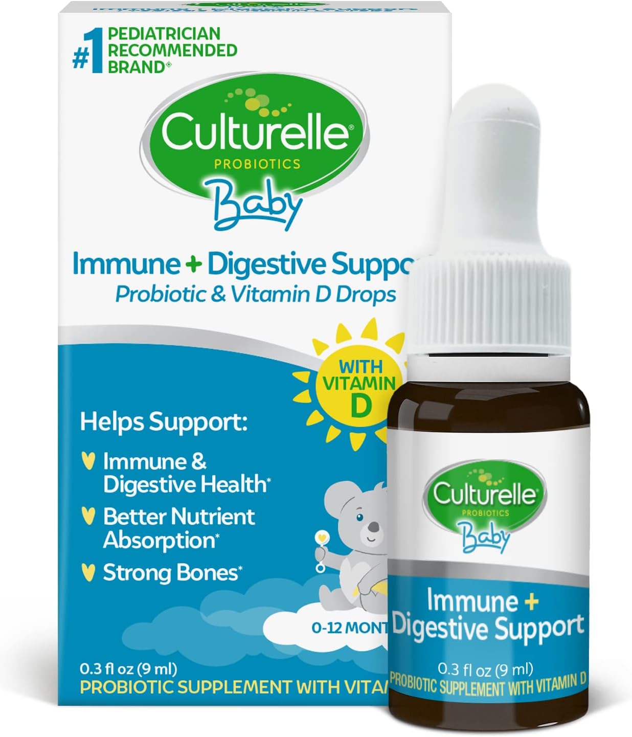 Culturelle Baby Probiotic Drops + Vitamin D