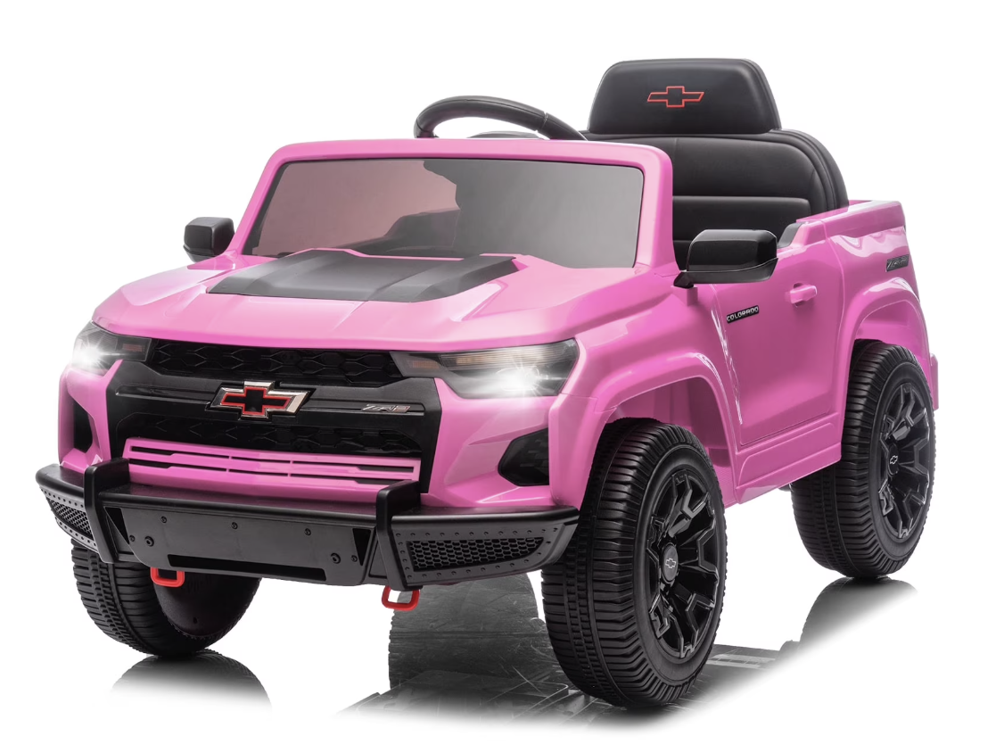 UBesGoo 12V Licensed Chevrolet Colorado Electric Ride on Car