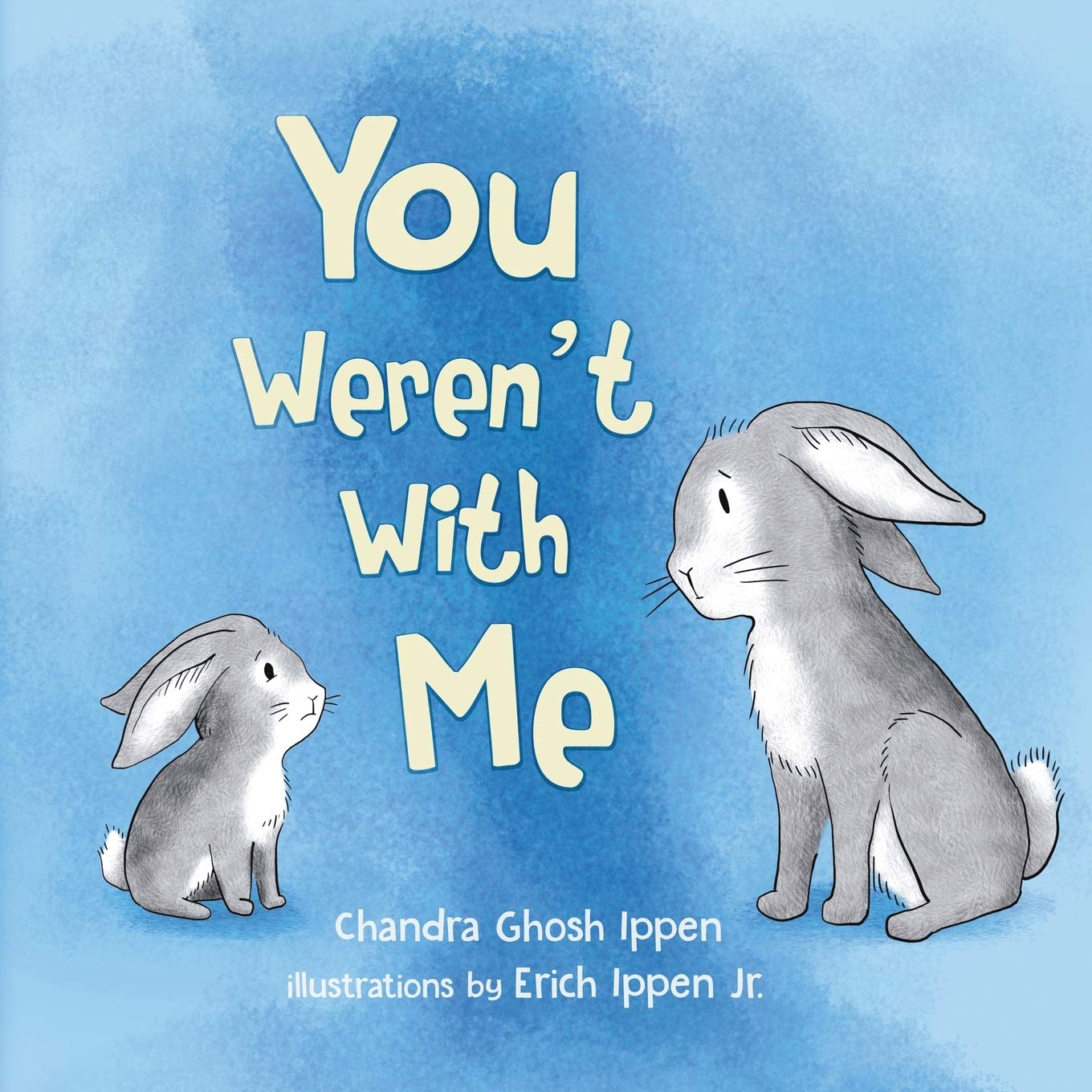 A children's book cover ("You Weren't With Me")