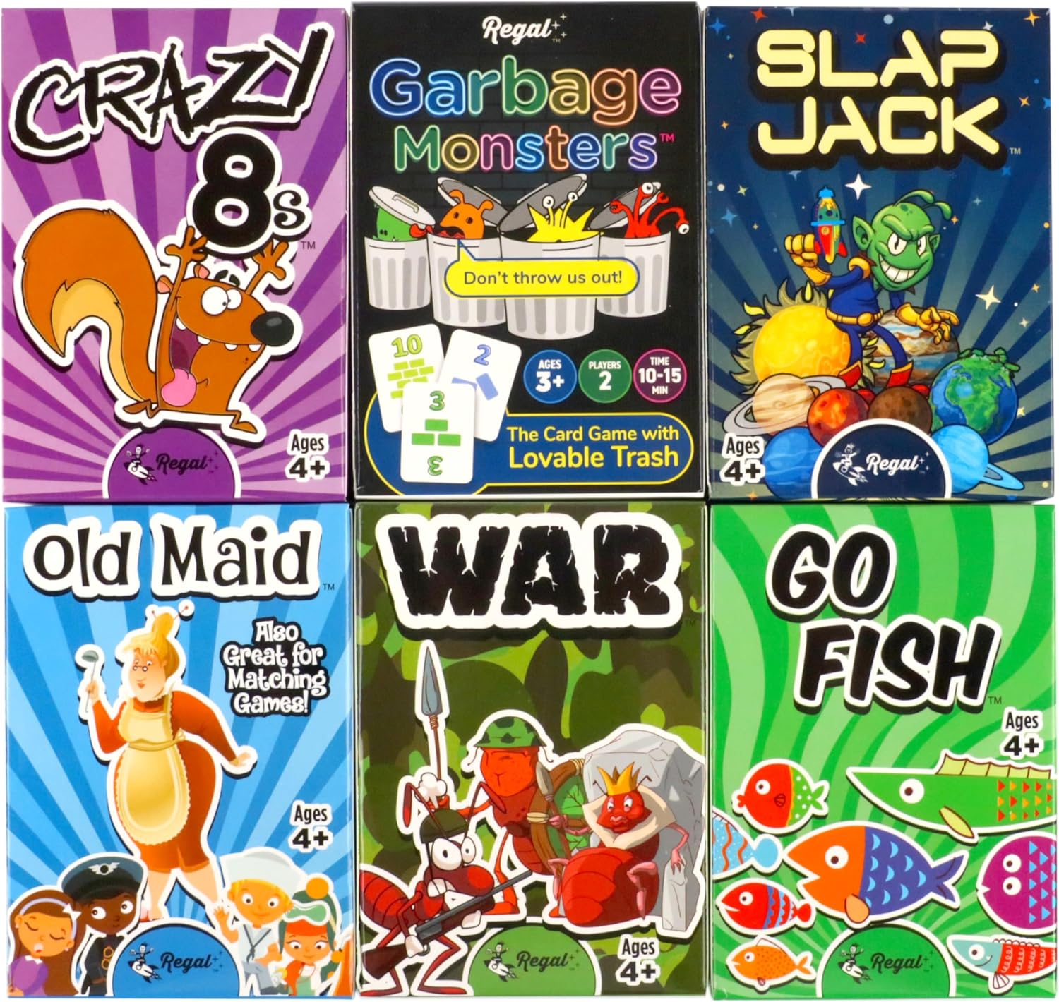 Regal Games Card Games for Kids