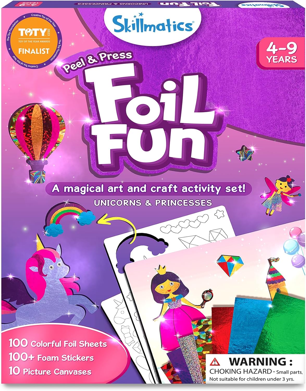Skillmatics Foil Fun Unicorns & Princesses