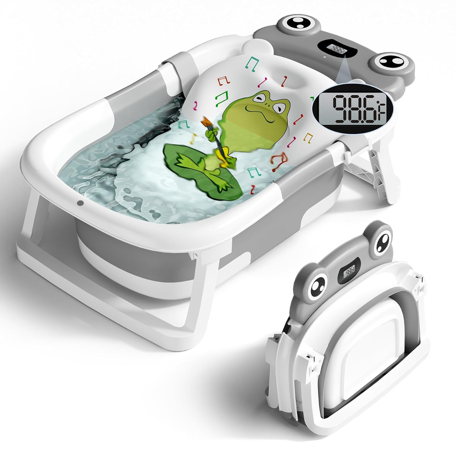 Portable baby bathtub