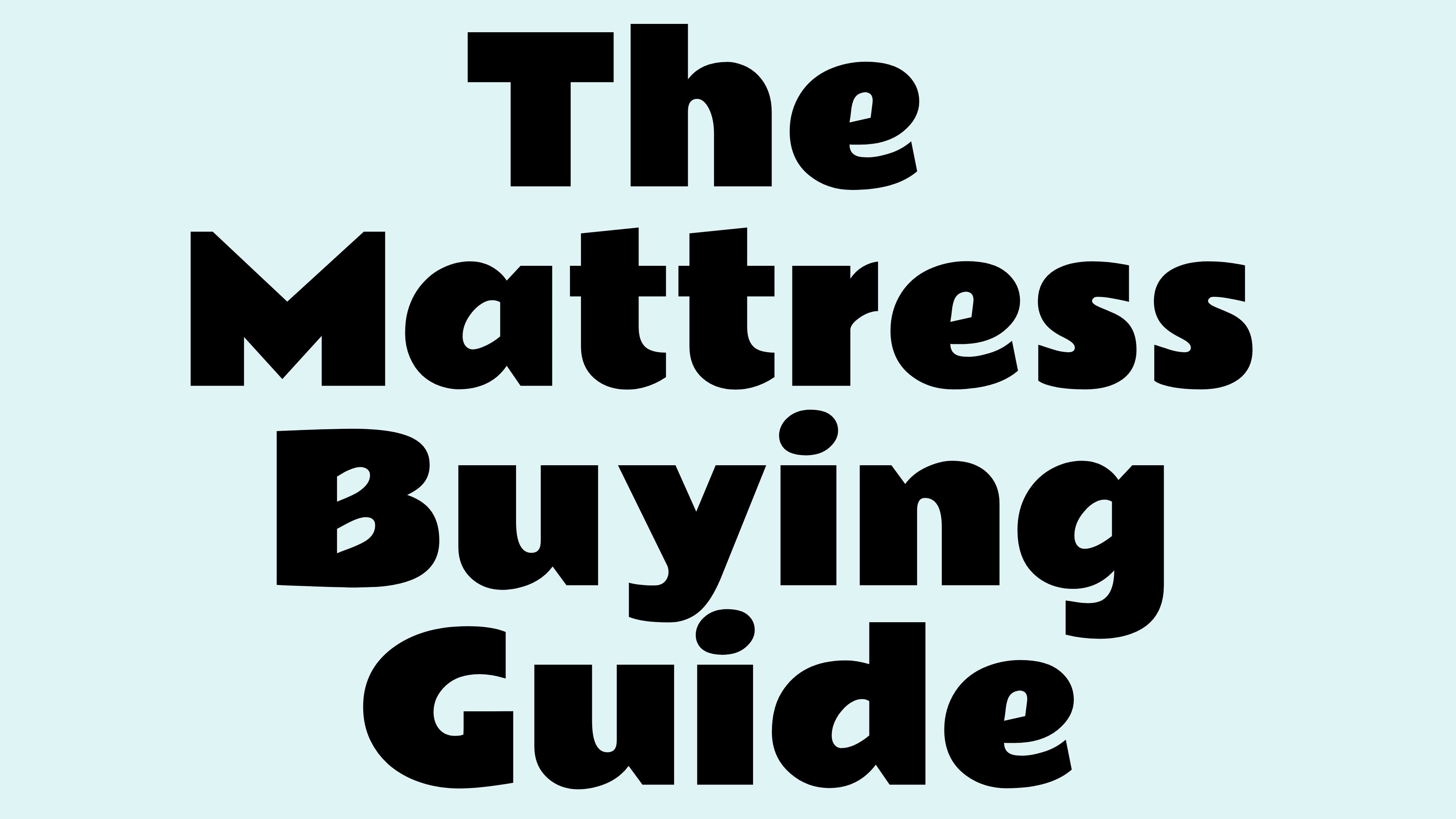 the mattress buying guide
