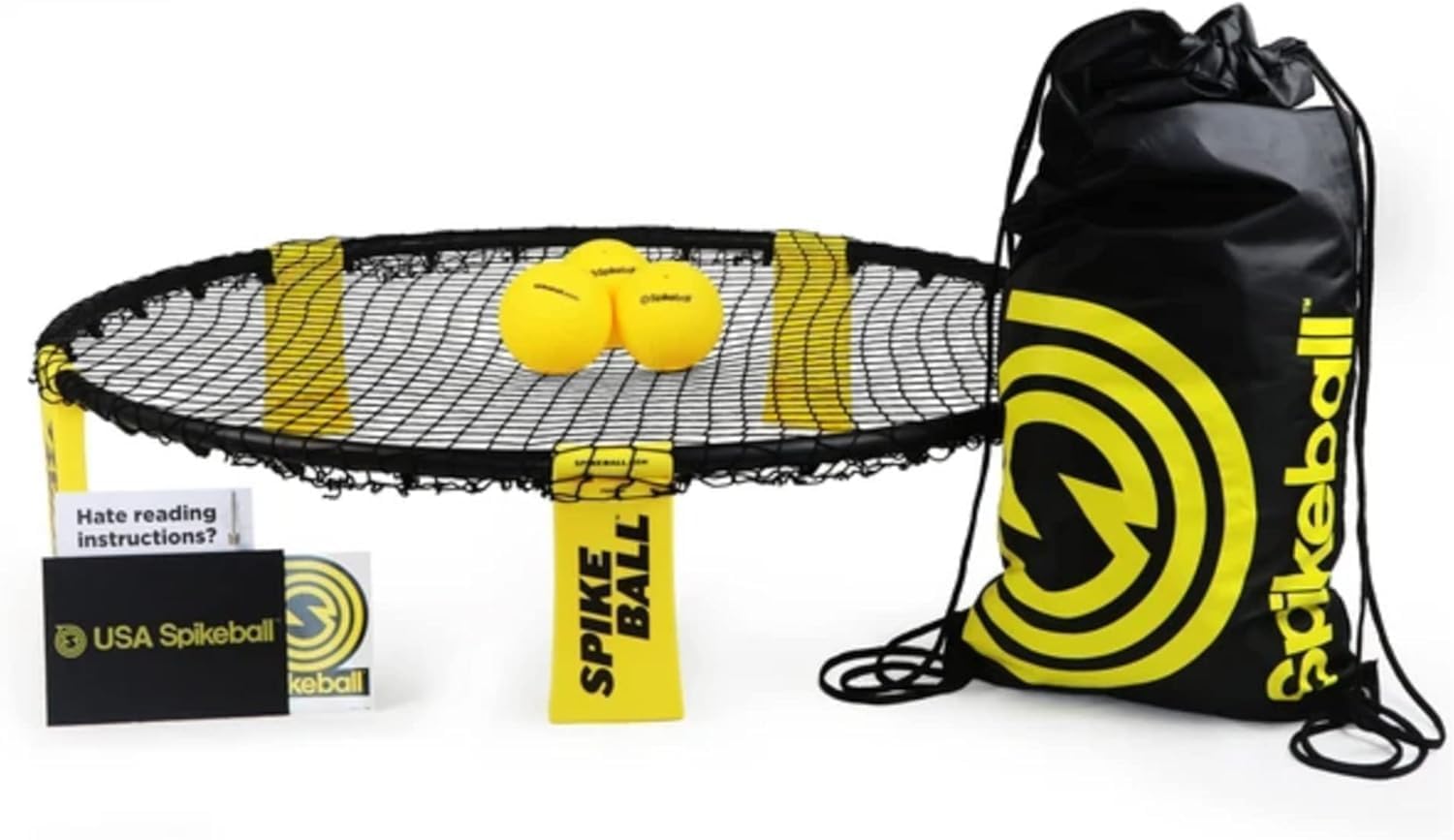 Spikeball 3-Ball Original Roundnet Game Set