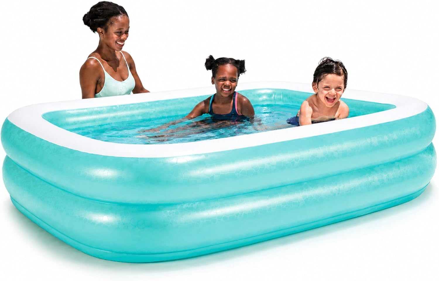 Bestway H2OGO! Blue Rectangular Inflatable Family Pool