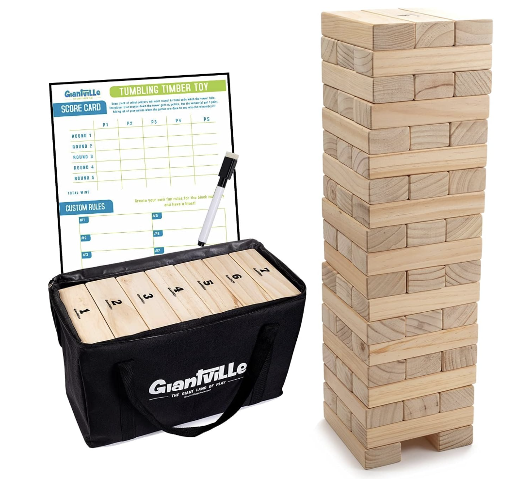 Giantville Giant Tumbling Timber Toy