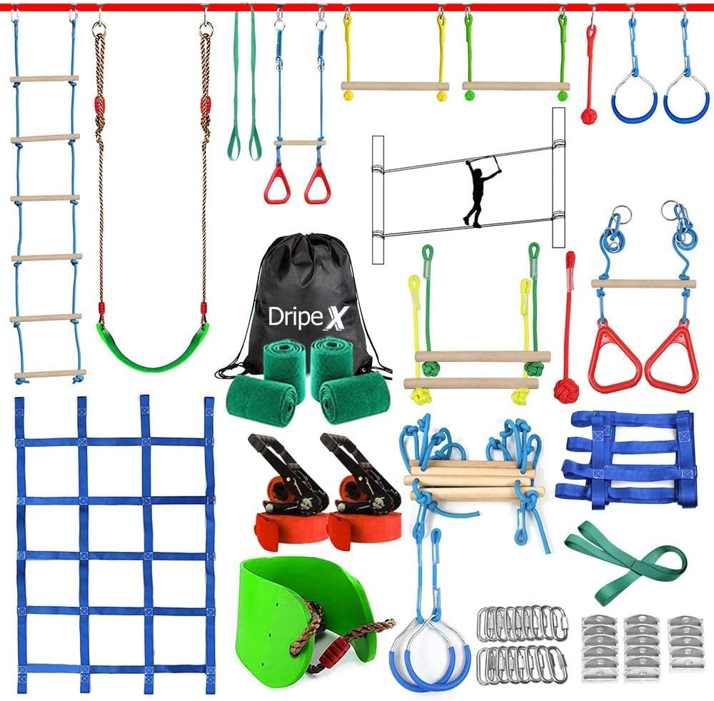 Ninja Warrior Obstacle Course for Kids