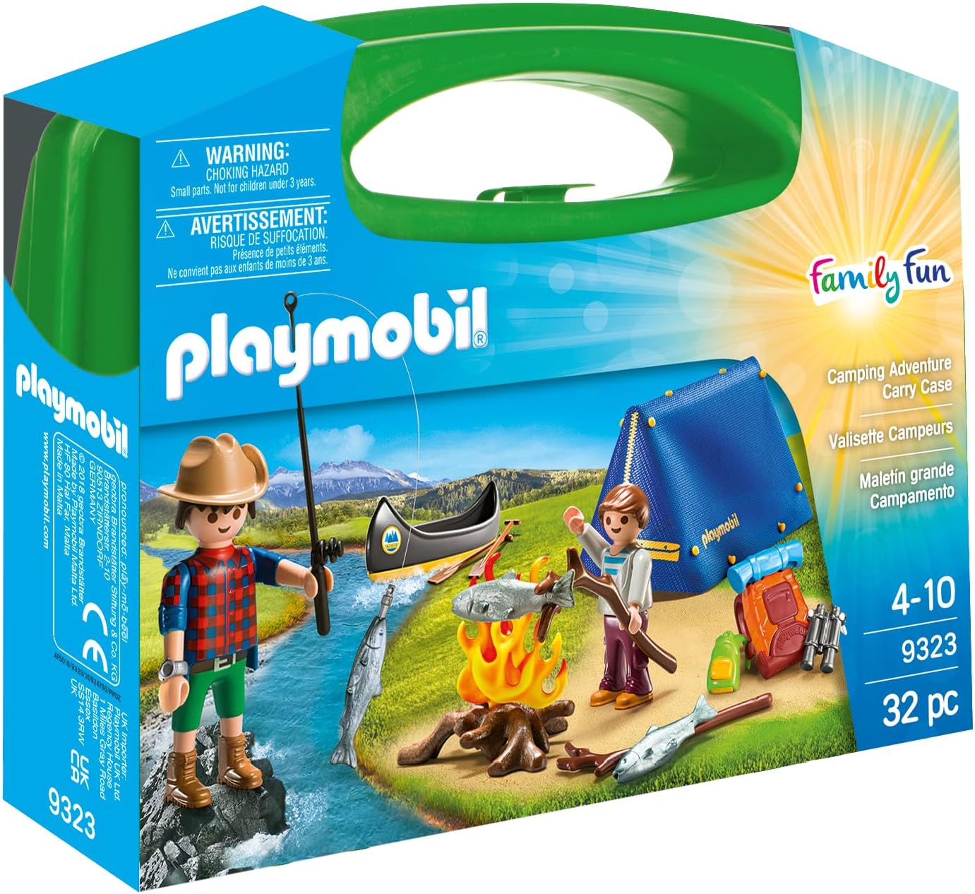 Playmobil Camping Adventure Carry Case Building Set